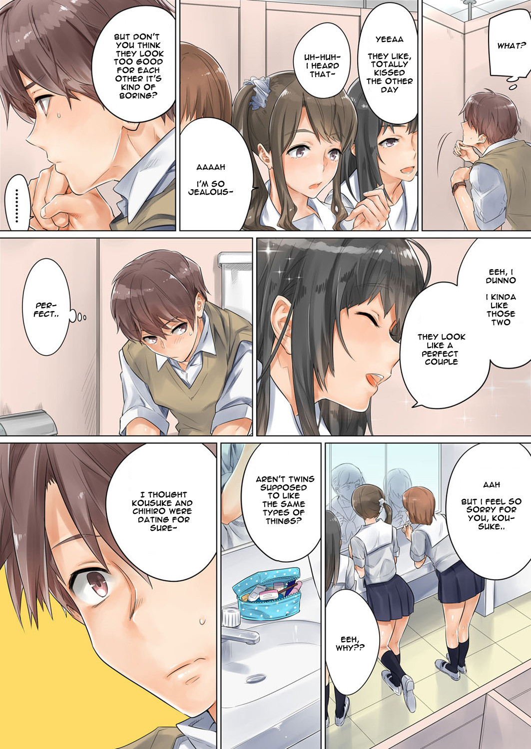 Hentai Manga Comic-NTR Girlfriend ~ Having Sex With My Boyfriend's Younger Twin Brother~-Chapter 2-28